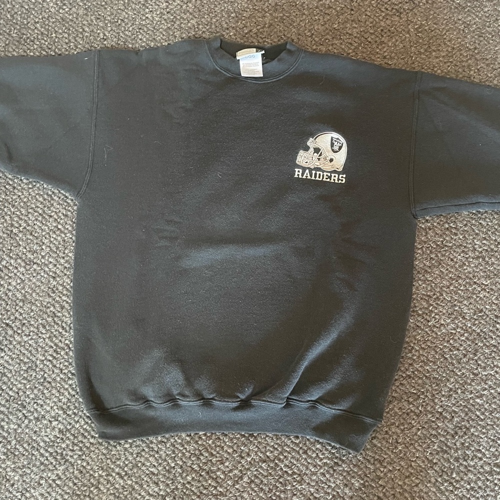 Vintage Puma Raiders Crewneck Sweatshirt Men’s Size Large